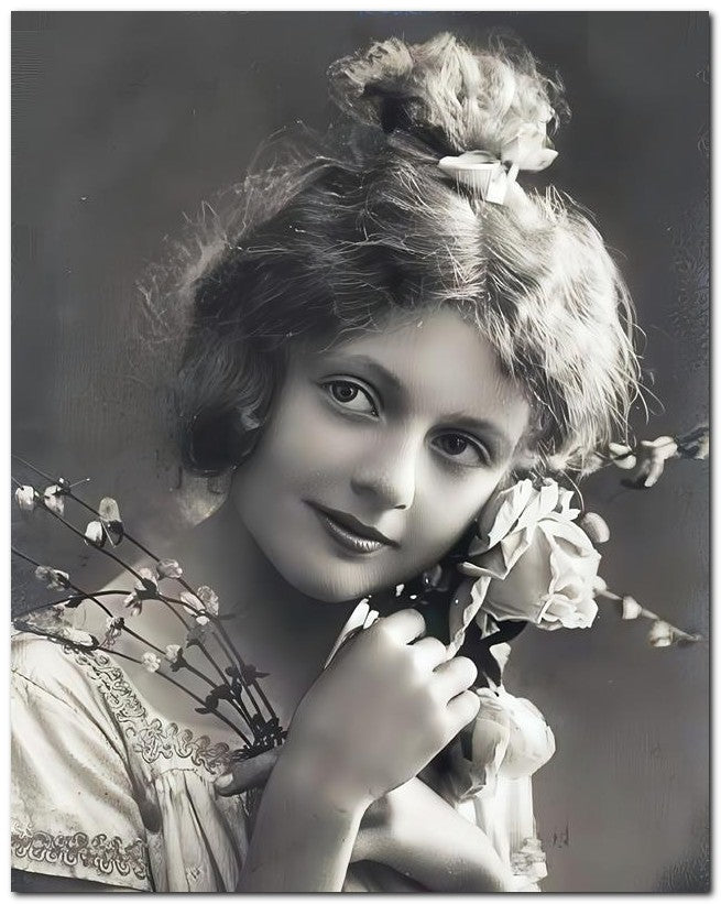 French Belle Epoque Fashion 1910 Pussy Willow 8x10 Photo Print 23052502465