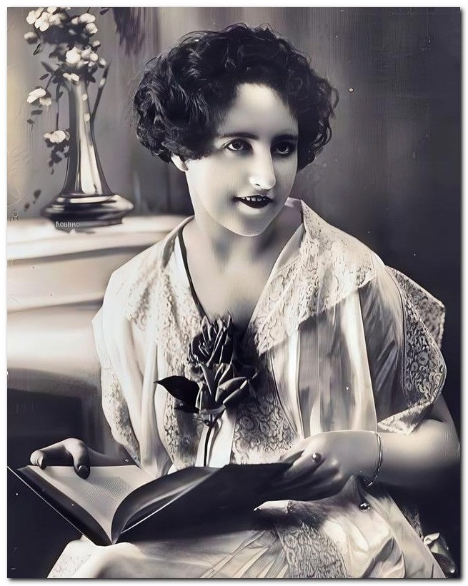 French Belle Epoque Fashion 1910 Read Light 8x10 Photo Print 23052502467