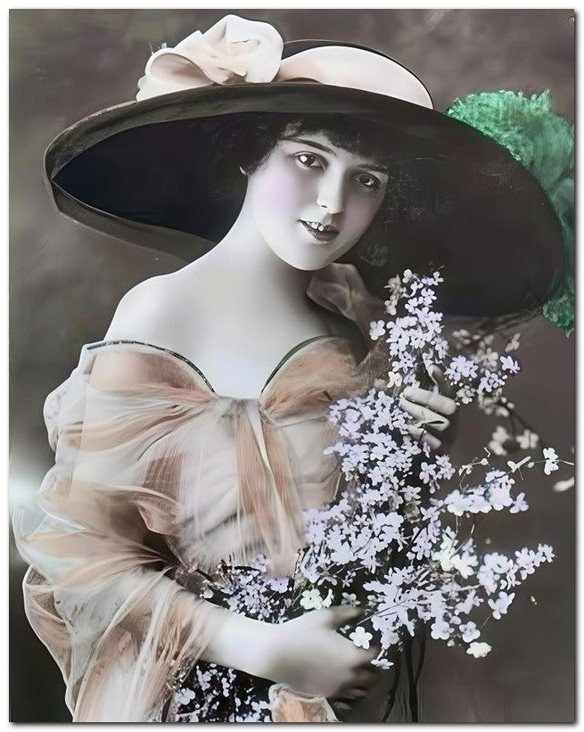 French Belle Epoque Fashion 1910 Wow Pretty 8x10 Photo Print 23052502602