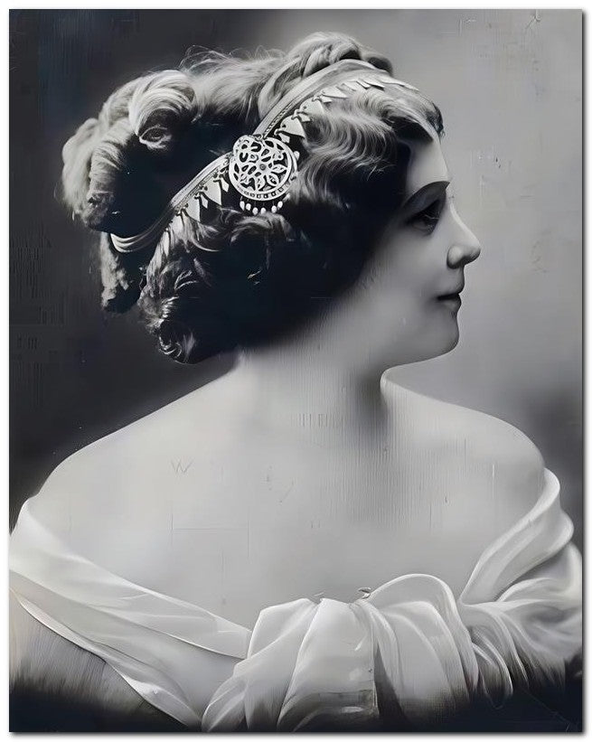 Belle Epoque Fashion 1910's Side Ornament 8x10 Photo Print 23052502627