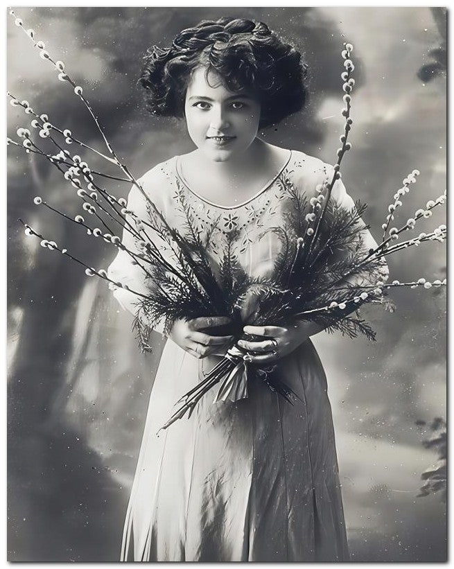 French Belle Epoque Fashion 1912 Pussywillow 8x10 Photo Print 23052502749