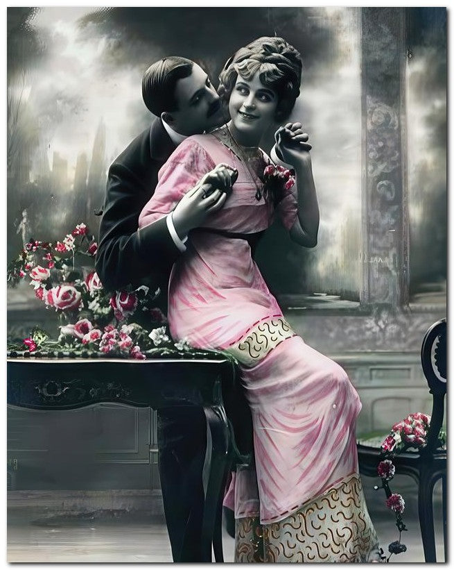 French Belle Epoque Fashion 1912 Romance 8x10 Photo Print 23052502751