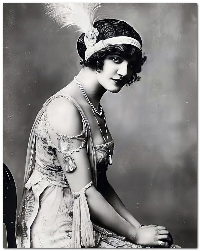 French Belle Epoque Fashion 1912 Snappy Flapper 8x10 Photo Print 23052502757