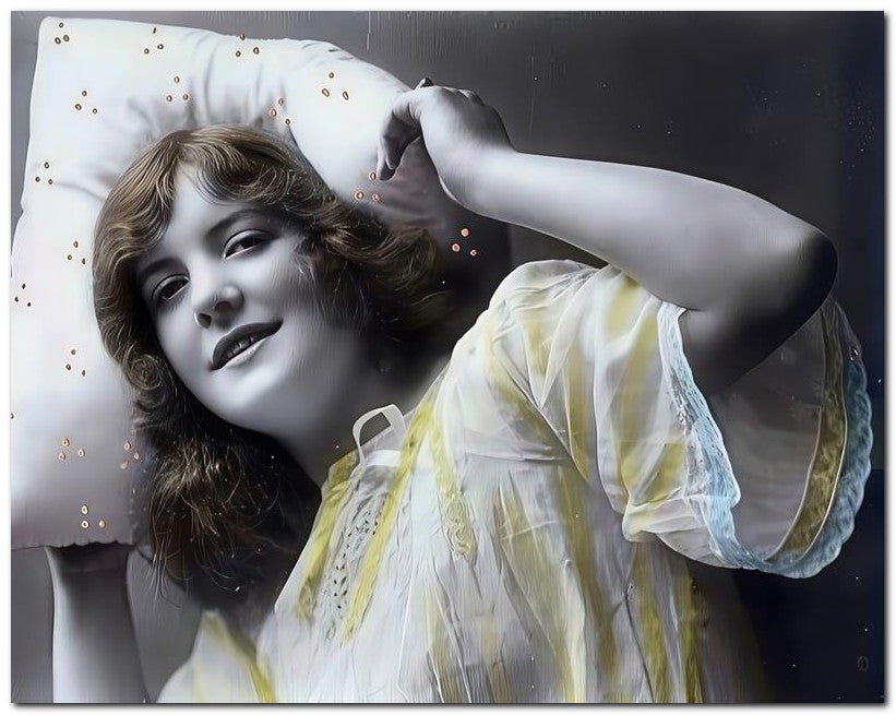 French Belle Epoque Fashion 1915 Pillow 8x10 Photo Print 23052502848
