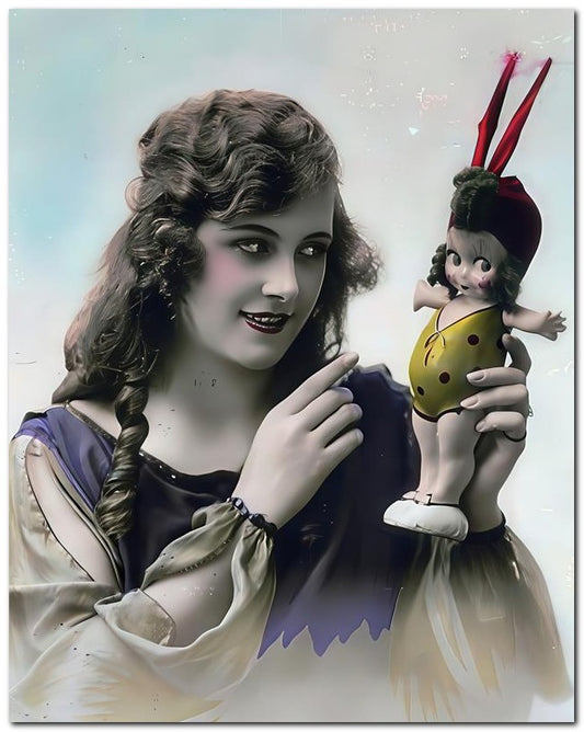French Belle Epoque Fashion 1920 Kewpie 8x10 Photo Print 23052502902