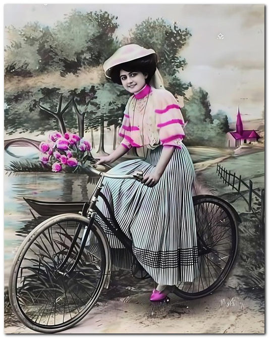 Belle Epoque Fashion C 1910 Edwardian lady 8x10 Photo Print 23052502913