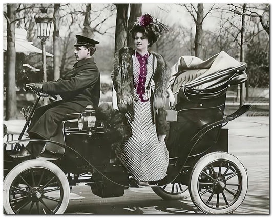 French Belle Epoque Fashion Car 8x10 Photo Print 23052502914