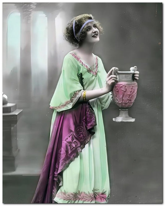 French Belle Epoque Fashion Classic Lady 8x10 Photo Print 23052502915