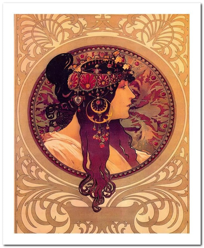 Alphonse Mucha 8x10 Fine Art Print 25032500040