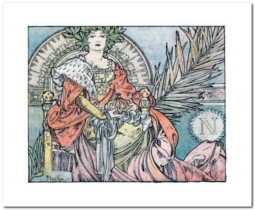 Alphonse Mucha 8x10 Fine Art Print 25032500044