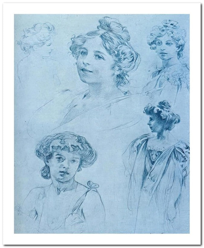 Alphonse Mucha 8x10 Fine Art Print 25032500047