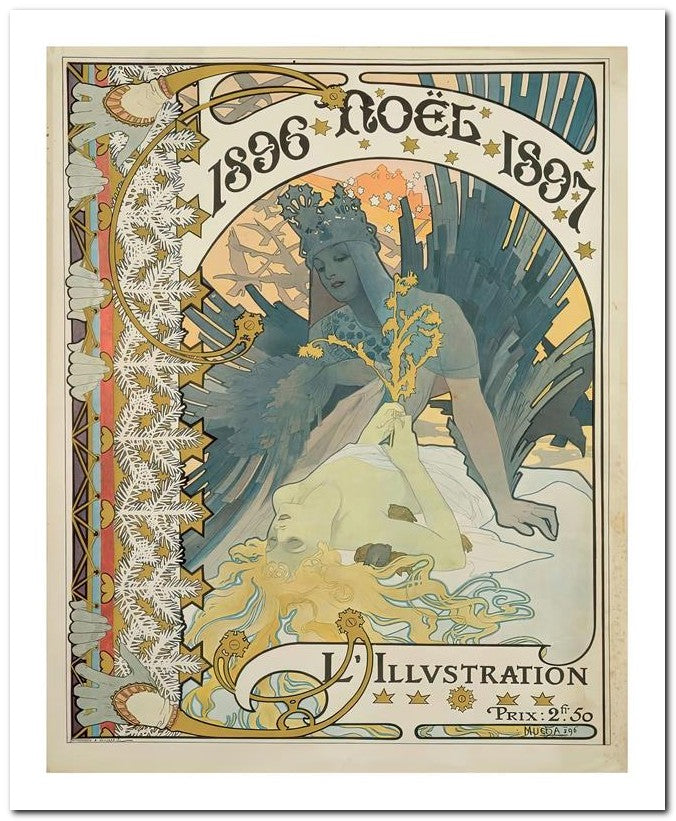 Alphonse Mucha 8x10 Fine Art Print 25032500048