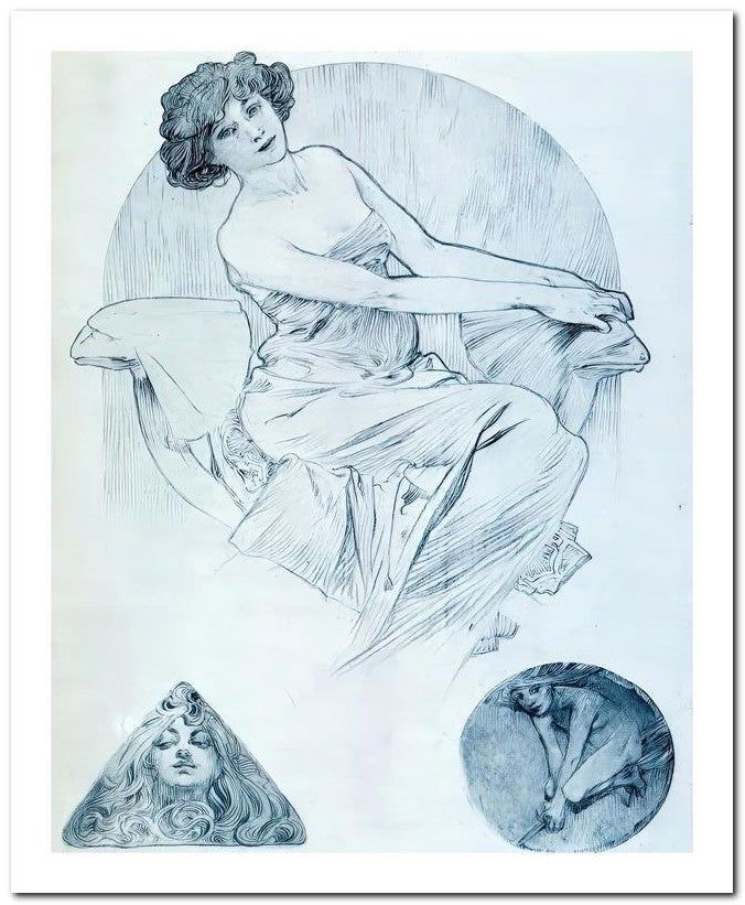 Alphonse Mucha 8x10 Fine Art Print 25032500055