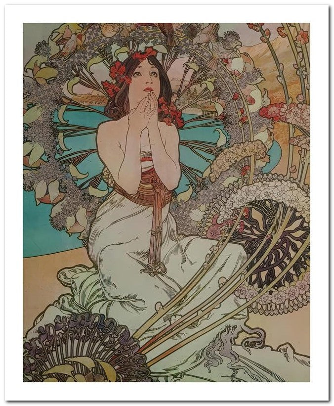 Alphonse Mucha 8x10 Fine Art Print 25032500067