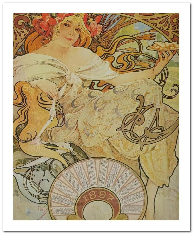 Alphonse Mucha 8x10 Fine Art Print 25032500070