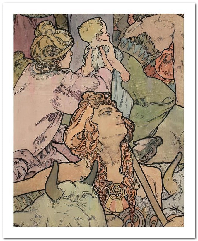 Alphonse Mucha 8x10 Fine Art Print 25032500082