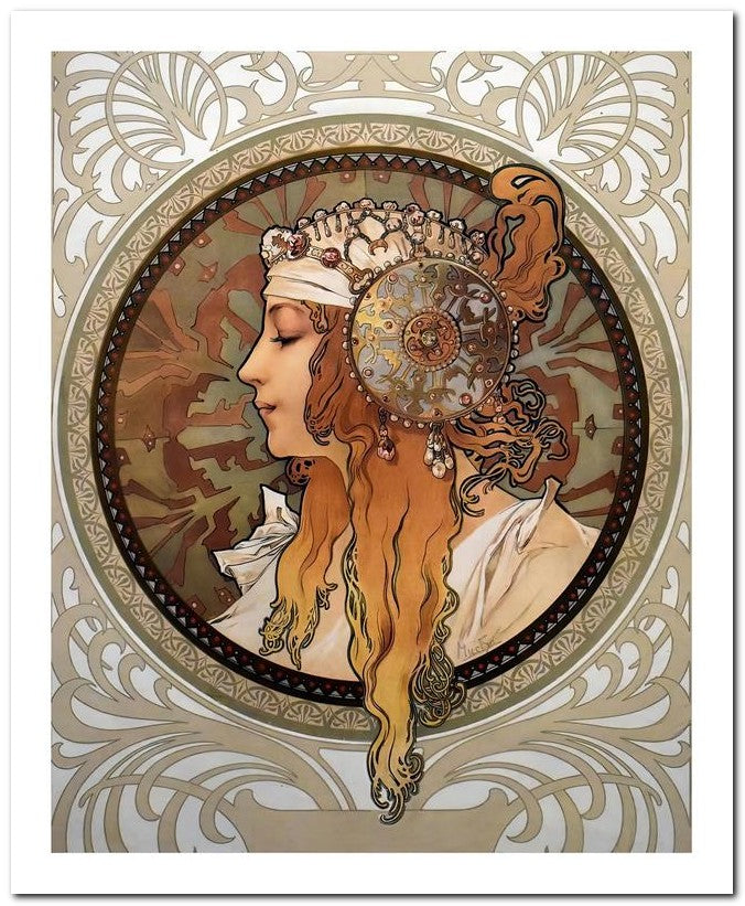 Alphonse Mucha 8x10 Fine Art Print 25032500084