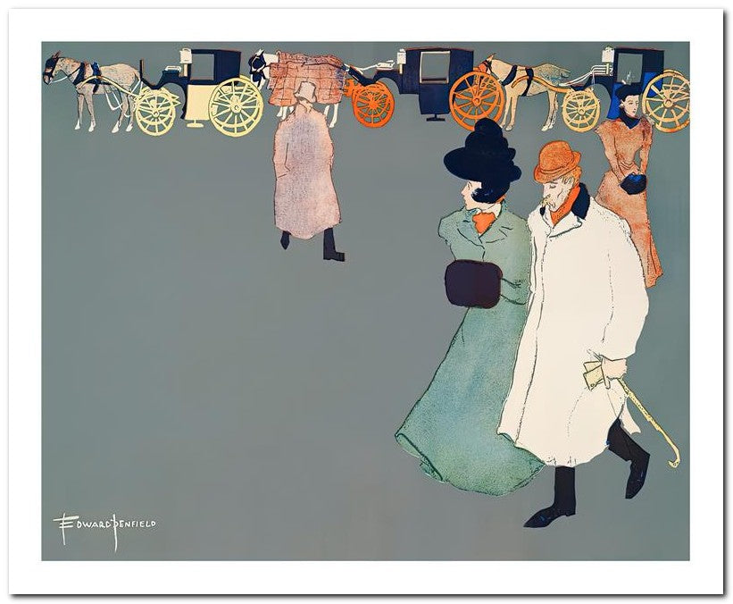 Edward Penfield 8x10 Fine Art Print 25032500606