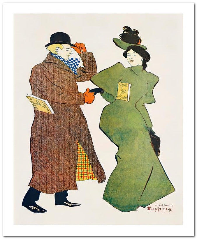 Edward Penfield 8x10 Fine Art Print 25032500618