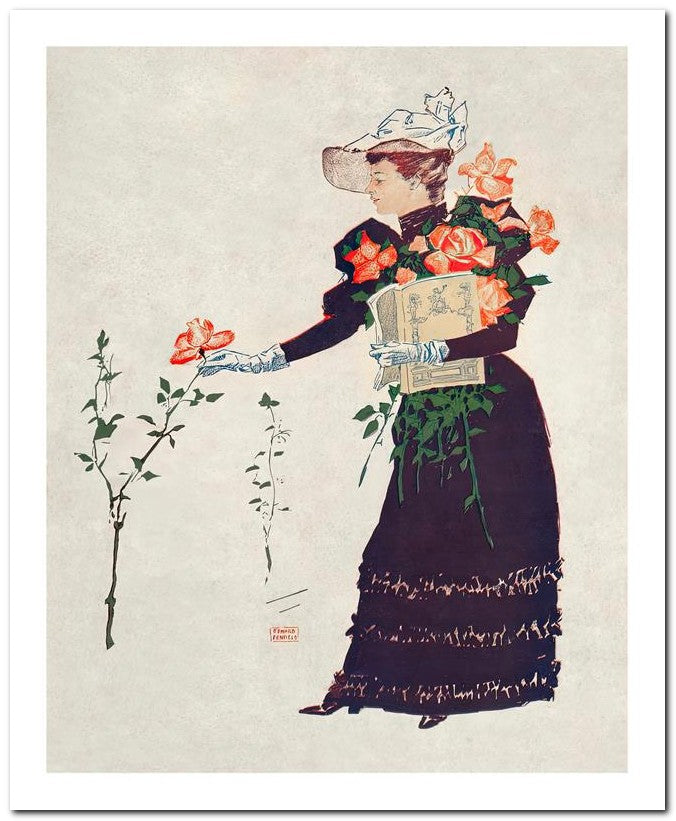Edward Penfield 8x10 Fine Art Print 25032500619