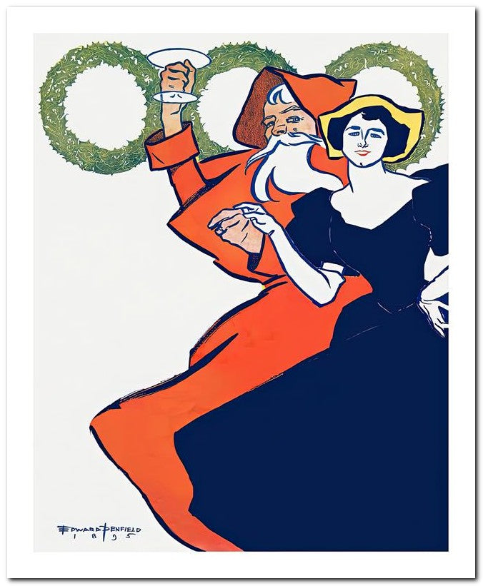Edward Penfield 8x10 Fine Art Print 25032500625