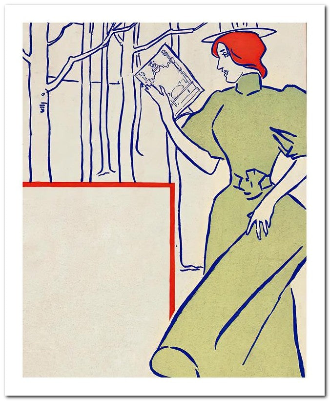 Edward Penfield 8x10 Fine Art Print 25032500628