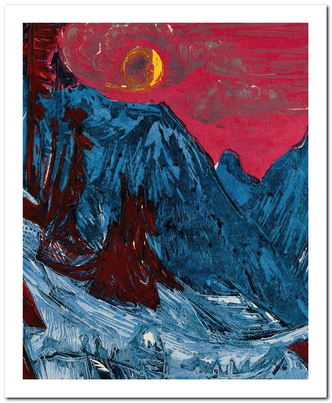 Ernst Ludwig Kirchner 8x10 Fine Art Print 25032500721