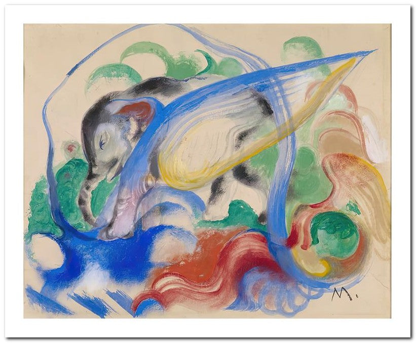 Franz Marc 8x10 Fine Art Print 25032500724