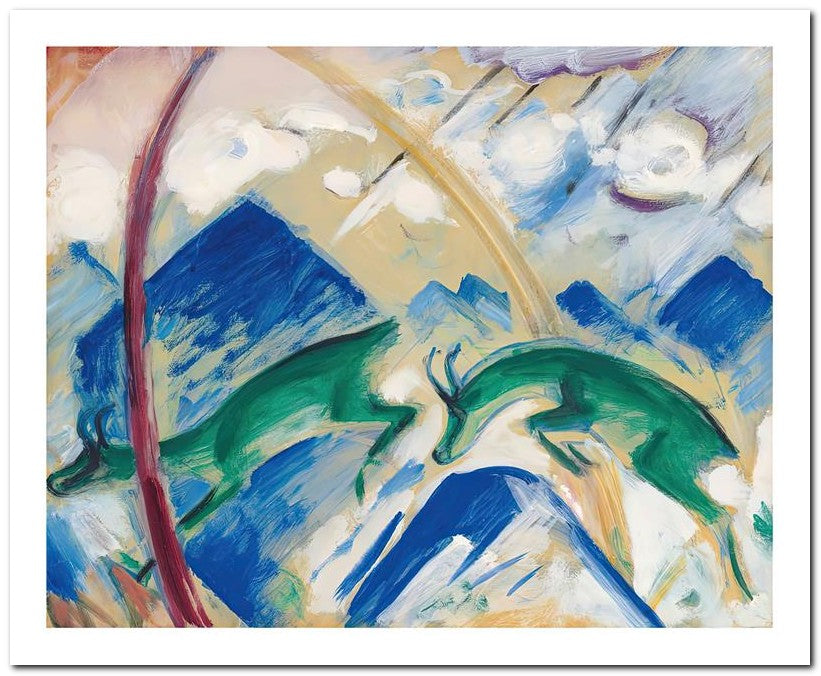 Franz Marc 8x10 Fine Art Print 25032500726