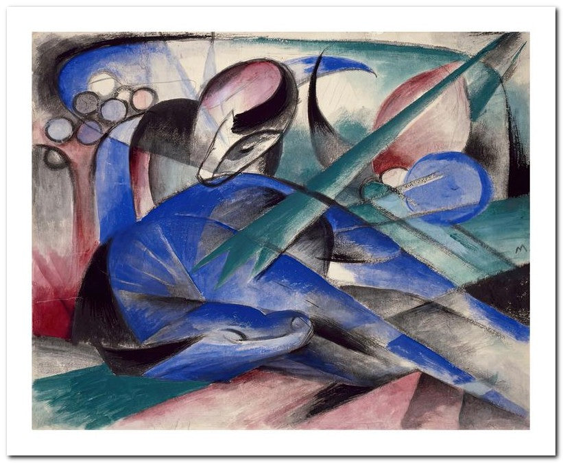 Franz Marc 8x10 Fine Art Print 25032500733