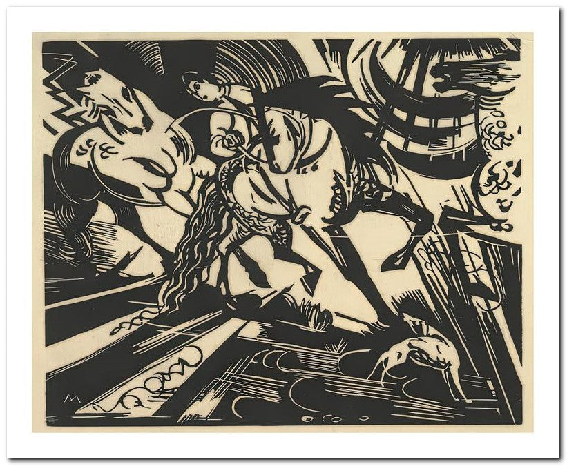 Franz Marc 8x10 Fine Art Print 25032500740
