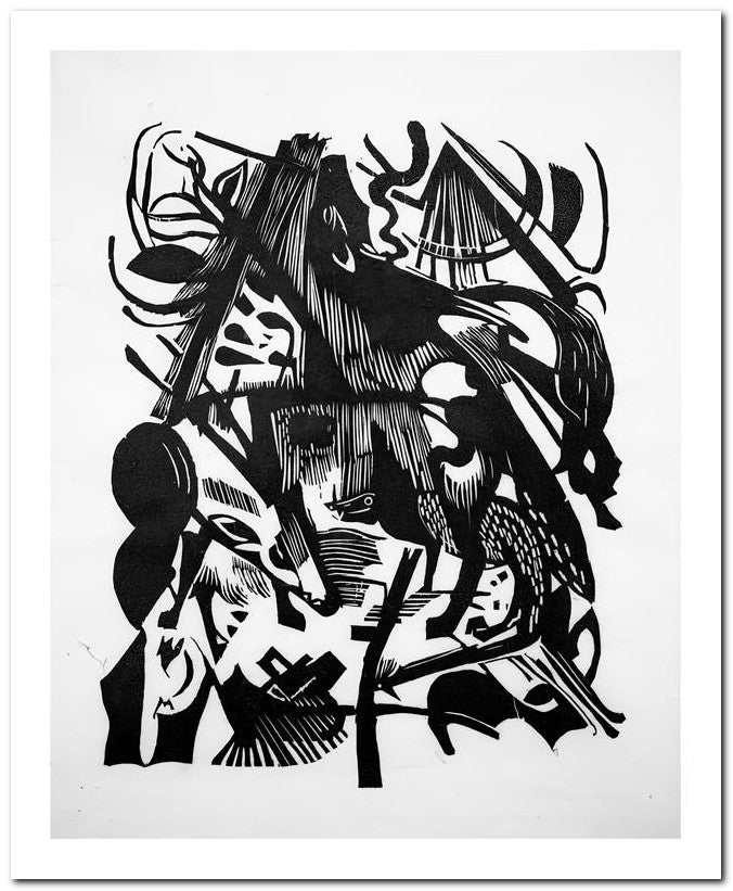 Franz Marc 8x10 Fine Art Print 25032500743