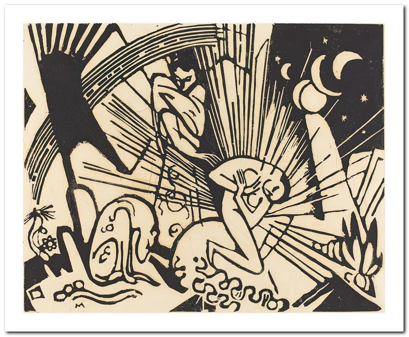 Franz Marc 8x10 Fine Art Print 25032500745
