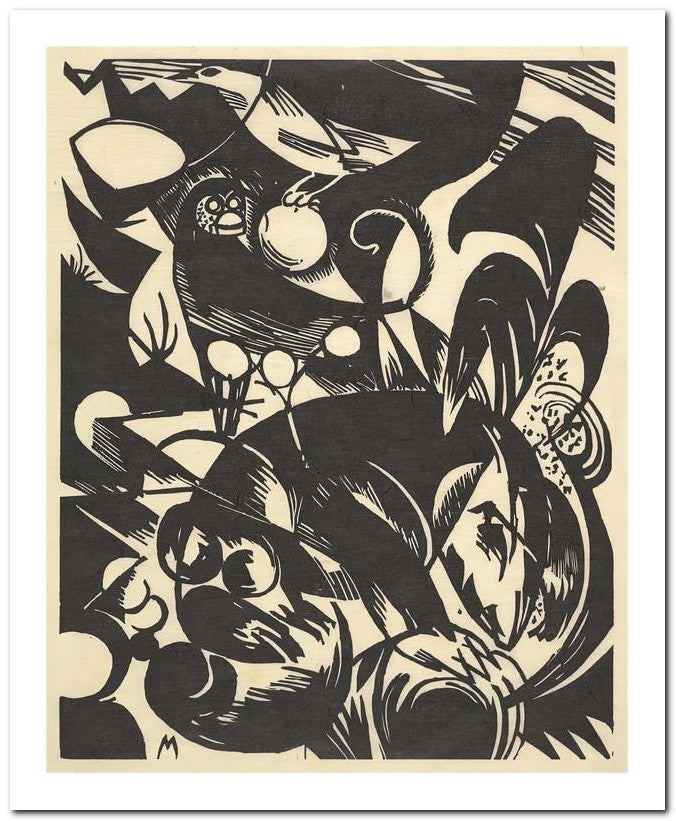 Franz Marc 8x10 Fine Art Print 25032500746
