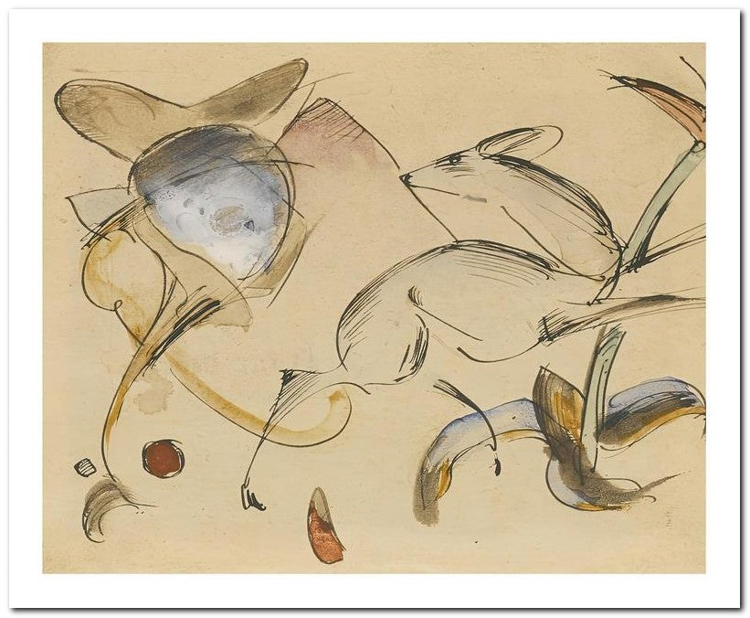 Franz Marc 8x10 Fine Art Print 25032500748