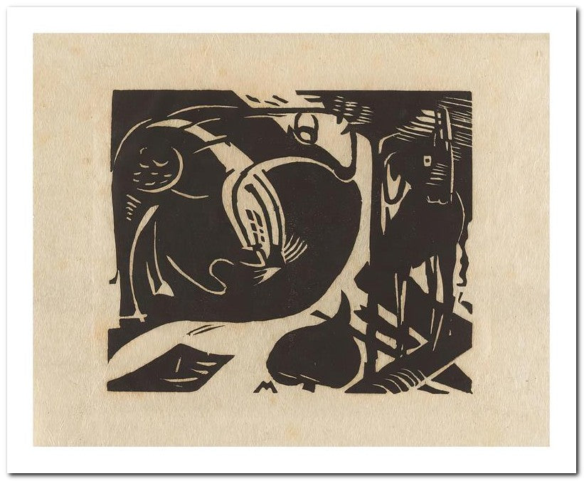 Franz Marc 8x10 Fine Art Print 25032500773