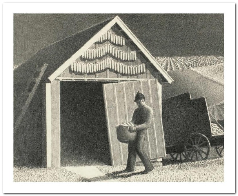 Grant Wood 8x10 Fine Art Print 25032500928