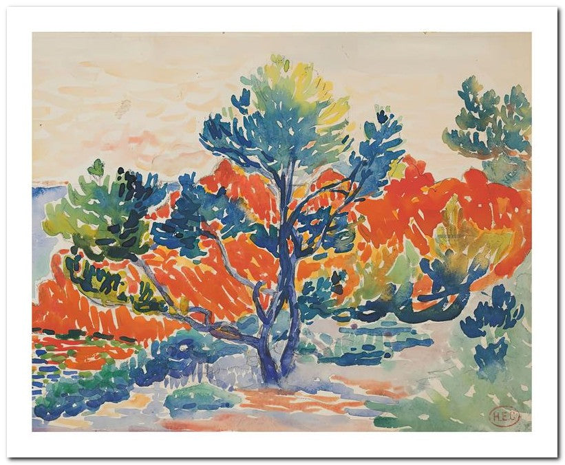 Henri Edmond Cross 8x10 Fine Art Print 25032501202