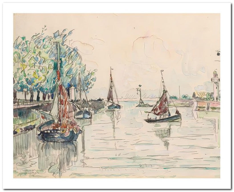 Paul Signac 8x10 Fine Art Print 25032502251