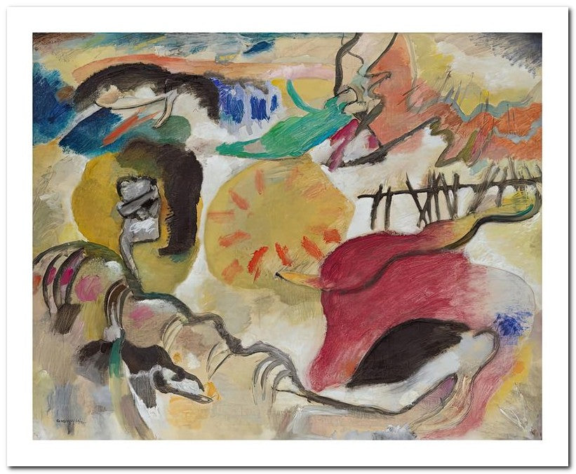 Wassily Kandinsky 8x10 Fine Art Print 25032502737