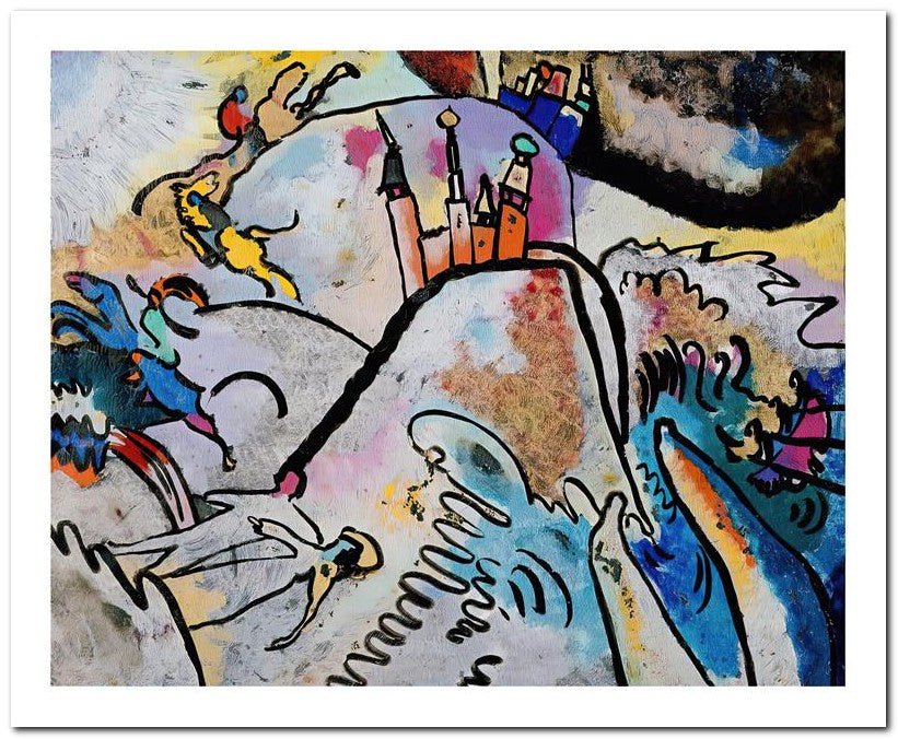 Wassily Kandinsky 8x10 Fine Art Print 25032502745