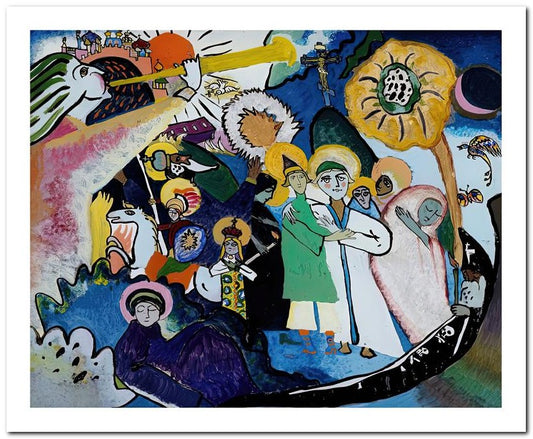 Wassily Kandinsky 8x10 Fine Art Print 25032502746
