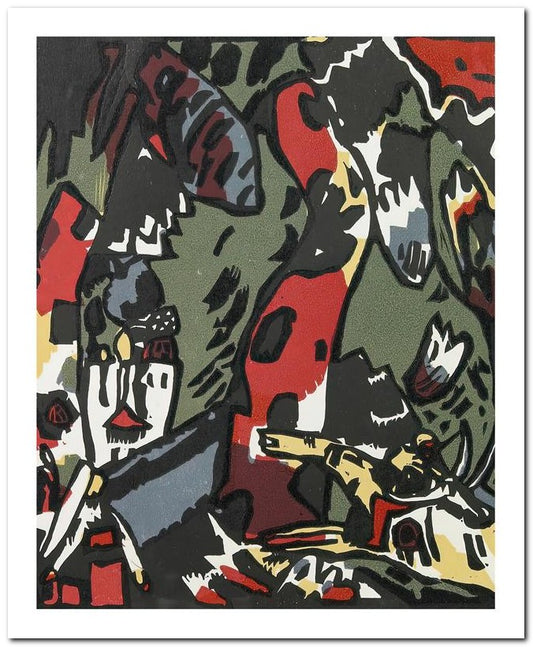 Wassily Kandinsky 8x10 Fine Art Print 25032502788