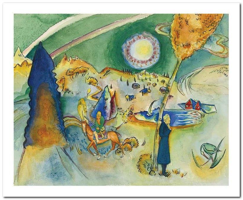 Wassily Kandinsky 8x10 Fine Art Print 25032502849